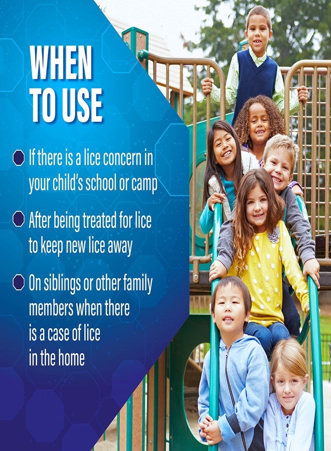 ار اي دي شامبو وبلسم ريد ديلي ديفنس للقمل، للاستخدام اليومي، يوفر حماية على مدار الساعة ضد قمل الرأس، فعال بنسبة 100%، 10.1 أونصة - Image 5